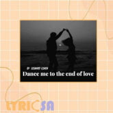 پوستر ترجمه اختصاصی Dance Me to the End of Love