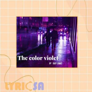 پوستر ترجمه آهنگ The Color Violet