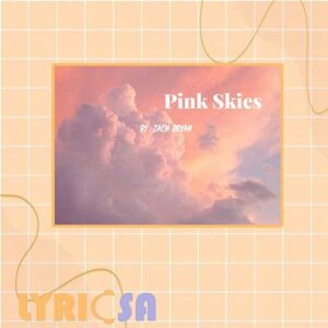 پوستر اختصاصی آهنگ Pink Skies