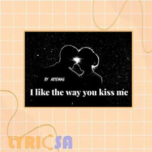 پوستر اختصاصی آهنگ i like the way you kiss me